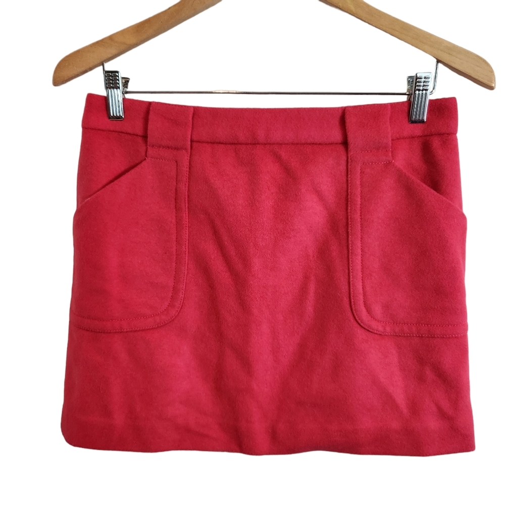 NWT J.Crew Wool Blend Skirt Mini With Pockets